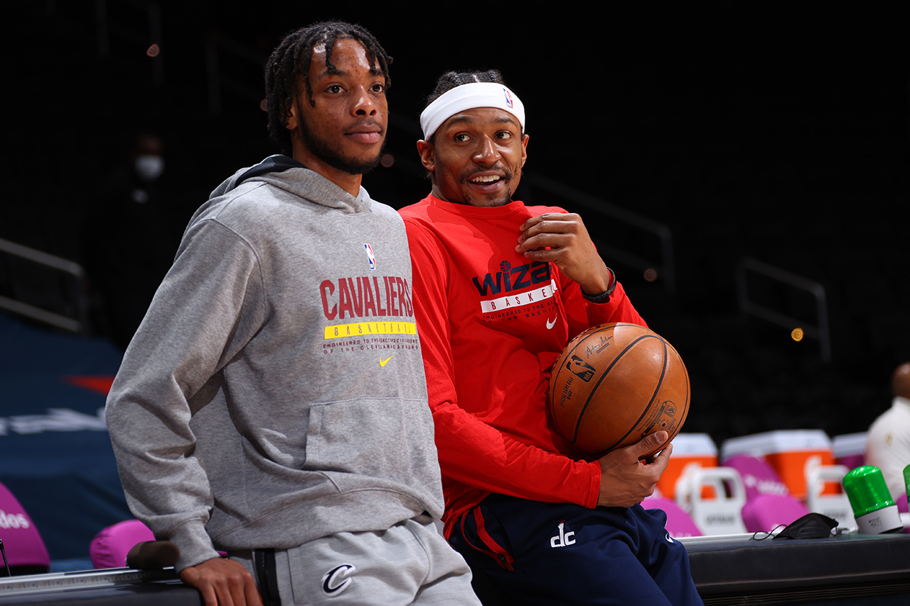 Darius Garland and Bradley Beal meet on the court and off it: 'I love