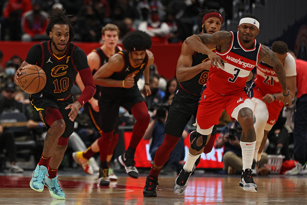 Darius Garland and Bradley Beal meet on the court and off it: 'I love